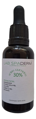 Ácido Glicolico 30% Con Neutralizador  (peelling) Exfoliante