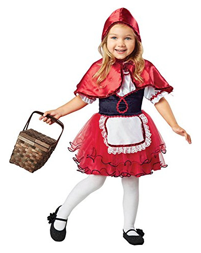 Chicas Lil Red Riding Hood Disfraz Niños