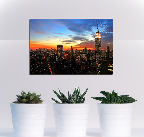 Vinilo Decorativo 40x60cm Nueva New York Cuidad