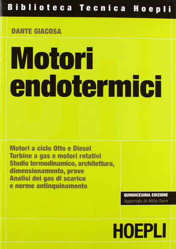 Motori Endotermici  -  Dante, Giacosa
