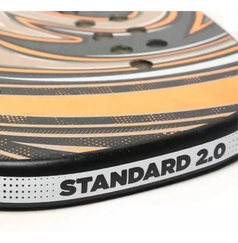 Raquete De Beach Tênnis Naja Standard 2.0 Cor Laranja