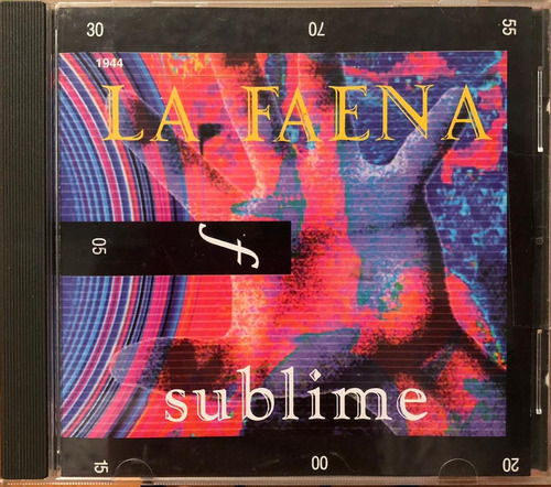 La Faena - Sublime. Cd, Album. 