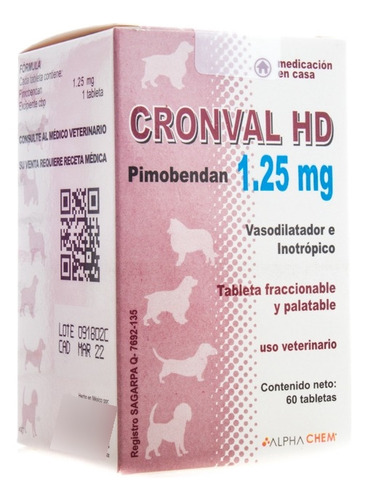 Cronval 1.25mg 60 Tabs