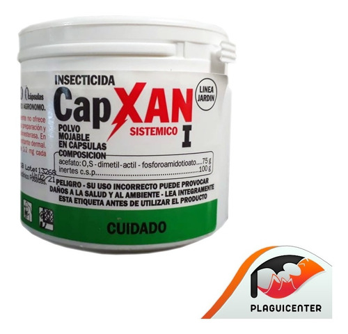 Capxan I X 100 Capsulas Insecticidas Sanidad Plantas
