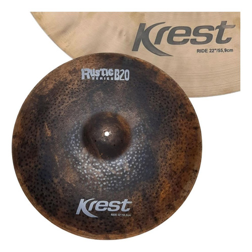 Mega Ride 22'' Krest Rustic B20 - Prato De Condução 22 Pol.