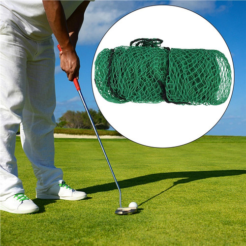 . Rede De Golfe Resistente Para Prática Ao 6m Verde Com Nós