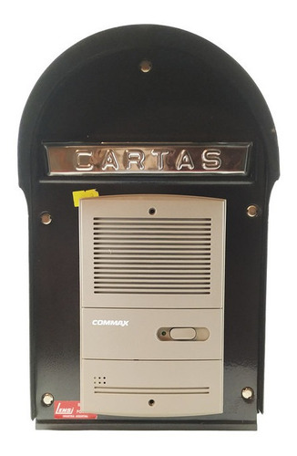 Imagen 3 de 9 de Buzon Cartero Con Poste + Portero Electrico Commax Dp-101la