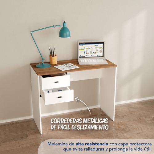 Escritorio Centro Estant Evo Blanco Paraiso Ancho: 100cm