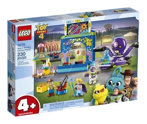 Lego Toy Story 4 Locos Por La Feria 230pzs 5fig Nuevo Sellad