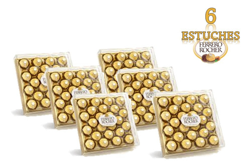Ferrero Rocher T-24 6 Estuches De 24pzs