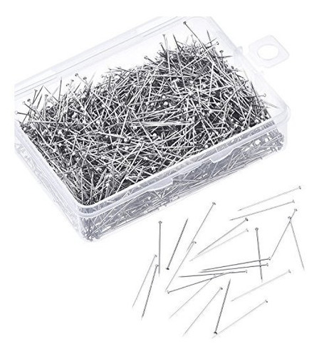 1600 Alfiler Cabeza Fina Saten Costura Joyeria Idade 1