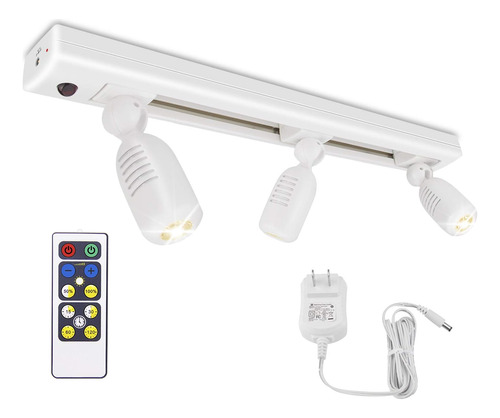 Honwell Focos Led De Riel De Iluminación Con 3 Cabezales Gi