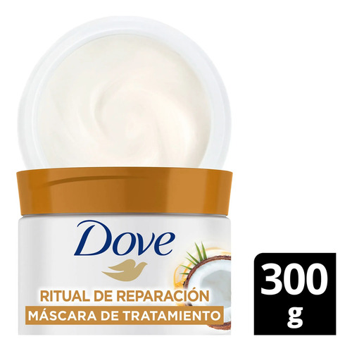 Máscara De Tratamiento Dove Reparación Coco 300 G