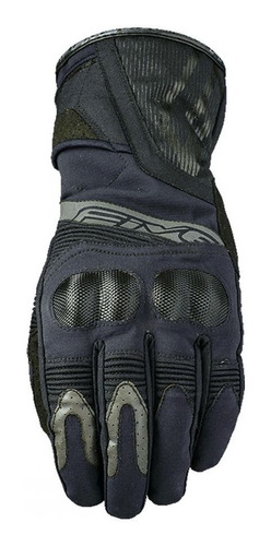 Guantes Moto Five Wfx2 Black Wp Invierno Impermeable