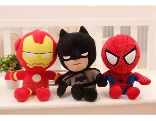 Peluches Spiderman Batman Superman Ironman Capitán América