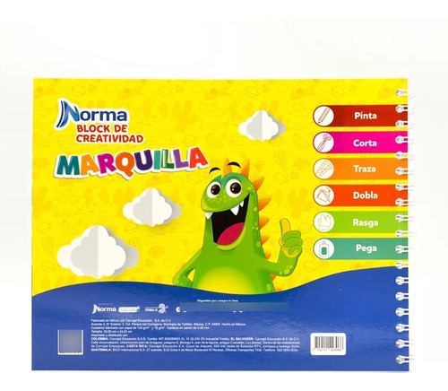 Block De Dibujo Marquilla Blanco