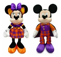 Comprar Minnie & Mickey Mouse Set De Peluches Halloween Disney Store