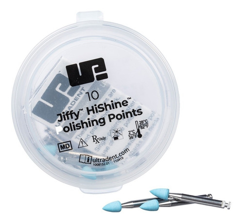 Pulidores Ultradent Jiffy Hishine Punta X10 3060 Odontologia