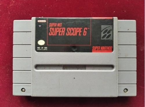 Super Scope 6 ( Juego Super Nintendo Snes ) 10v  (5) \(^o^)/