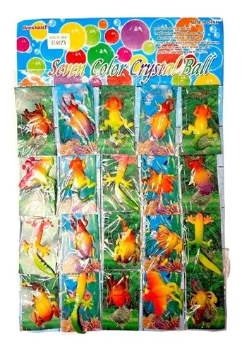 20 Bichos Crecen En Agua Souvenir Juguete