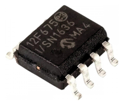 Kit 5 Ci Mcu 8bit Pic Risc 1.75kb Flash 8pin Pic12f675-i/sn