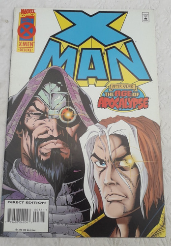 Historieta Comic * X Man * Nº 3 Marvel Ingles Antigua X Men 