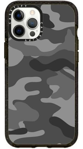 Funda Unov Para iPhone 12 Pro Max Camo Grey