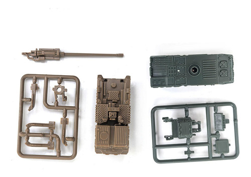 Modelo De Vehículo De 4 Piezas 1/144, Modelo De Vehículo