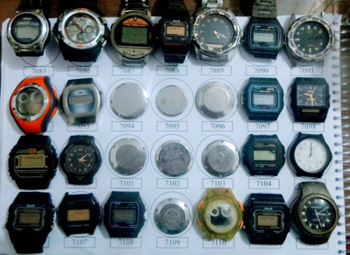 Lote 26 Sucatas Casio E Outros- Máquina Do Tempo