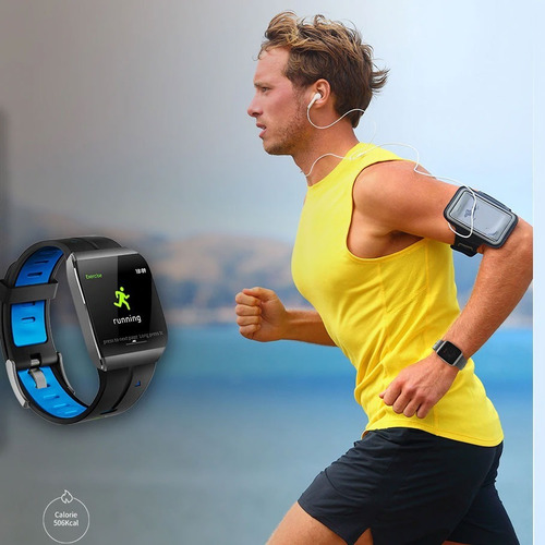 Relogio Bluetooth E Monitoramento Cardiaco Esportivo Militar