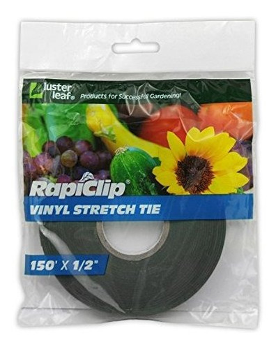 Brillo De La Hoja 844 Rapiclip Vinilo Stretch Tie - 150' X 1