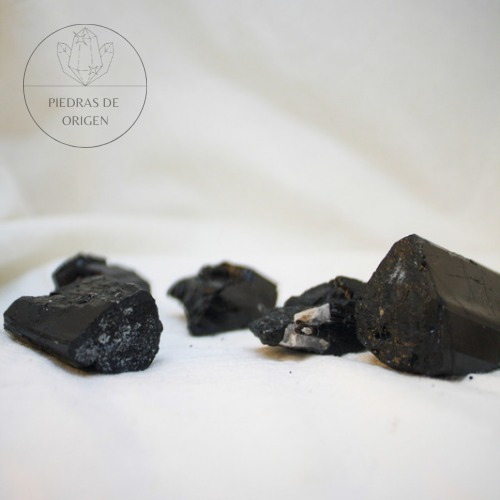 Turmalina Negra - Piedra Natural En Bruto (5 Unidades)