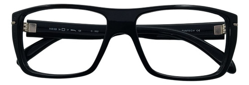 Armação De Grau Oculos Hb Polytech 93023 Top Cor Preto Brilho