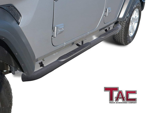 Tac Estribo Lateral Para Jeep Wrangler Jl 4 Puerta Suv 3