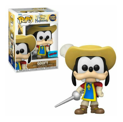 Goofy Mosquetero Funko Pop 1123 / Comic Con Exclusive Disney