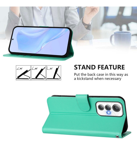 Funda De Poliuretano De Color Liso Para Cubot Max 5
