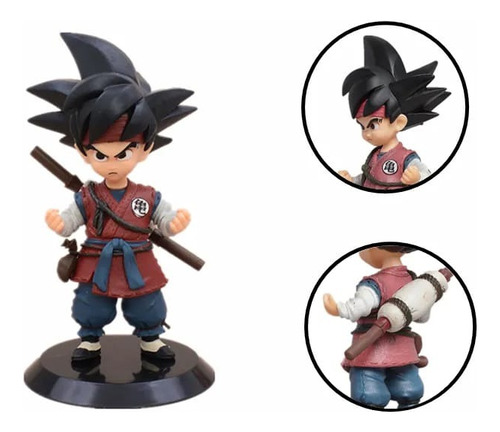 Figura Goku Niño Samurai Dragon Ball Z 16 Cm