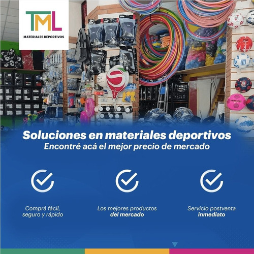 Imagen 8 de 8 de Cinta Elástica Demarcatoria 15 Metros Canchas Entrenamiento