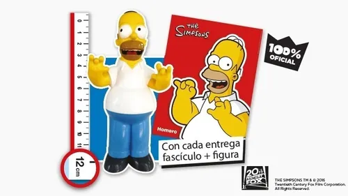Los Simpsons Homero Simpson Muñeco Original Con Fasciculo Los Simpsons Homero Simpson Muñeco Original Con Fasciculo