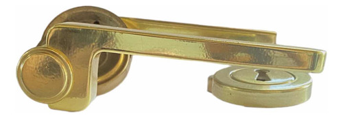 Picaporte De Estilo De Bronce Dorado Con Muy Pequeña Falla Dorado