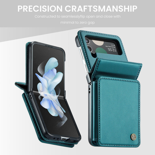 Funda De Cuero For Samsung Z Flip 5 Z Flip 4 Z Flip 3