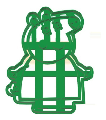 Imagen 5 de 6 de Set Combo Cortantes Galletitas Peppa Pig X4 Unidades