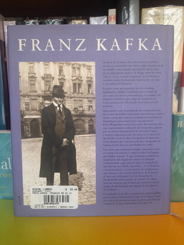 Franz Kafka, Imágenes De Su Vida. Klaus Wagenbach. (Usado)