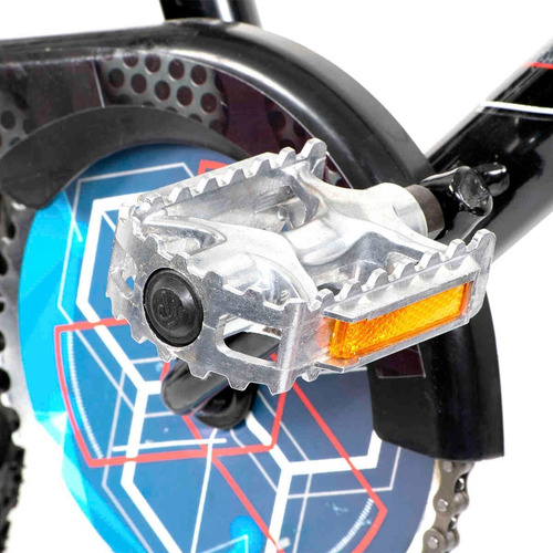Imagen 7 de 7 de Pedales Para Bicicleta Mtb De Aluminio 1/2 Con Reflejante