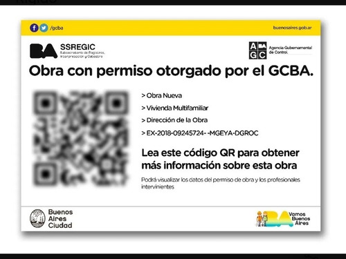 Permiso De Obra / Aviso De Obra