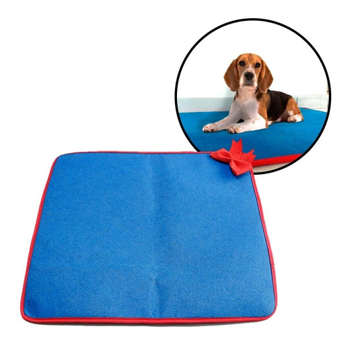 Tapete Pet Para Cachorro Gato Dormir Carpete Forro 69x62 Cm 