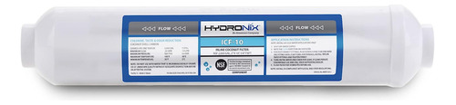 Hydronix Icf-10 Ro Filtro De Agua Gac De Coco En Línea Par