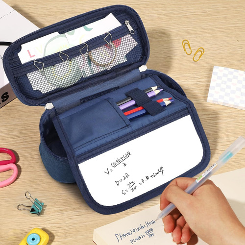 Pencil Case Pouch Bag With Mini Dry Erase Board Along With A