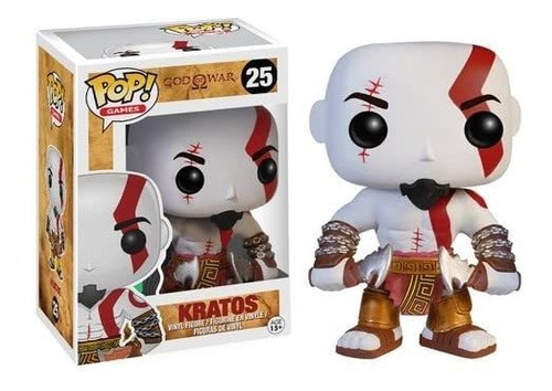 Funko Pop Games Nuevo Vinilo 10cm- Kratos (god Of War) 