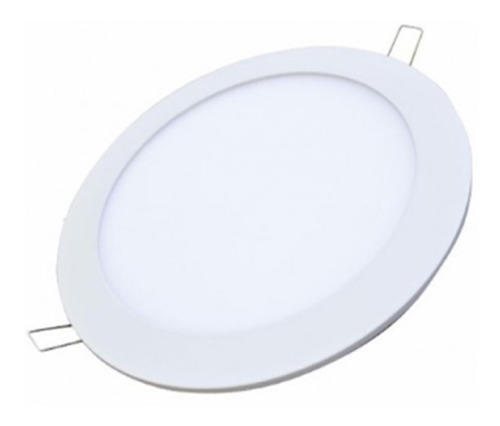 Plafon Led Embutido Redondo 6w Luz Fria Etheos